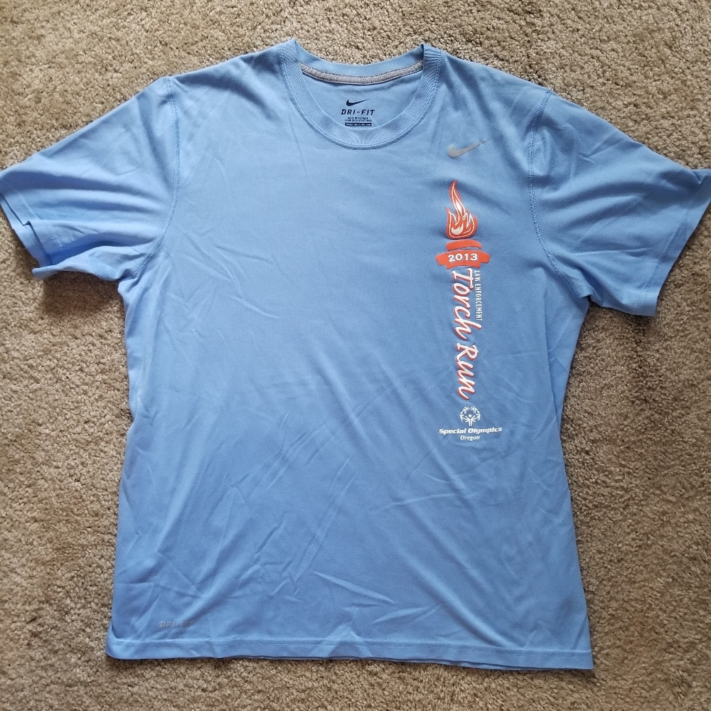 Special Olympics Torch Run shirt